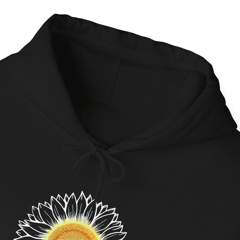 Minimal Sunflower Unisex Hoodie - Comfort & Style for Every Occasion