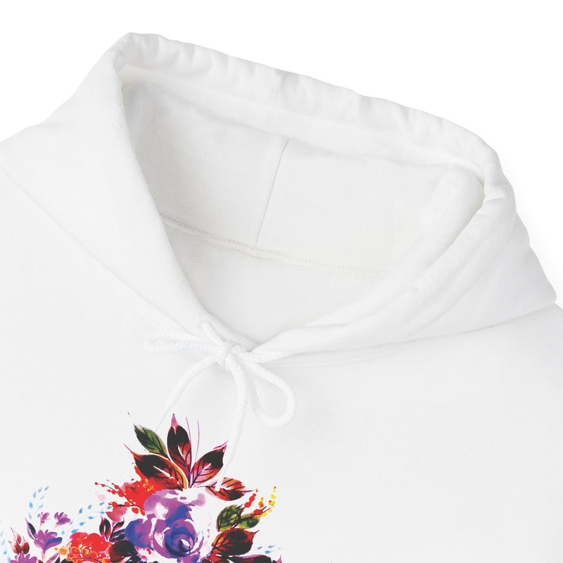 Minimal Floral Unisex Hoodie - Comfort & Style for Every Occasion