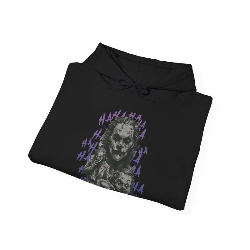 Men's & Women's Graphic Hoodie - Haunting Laugh Design