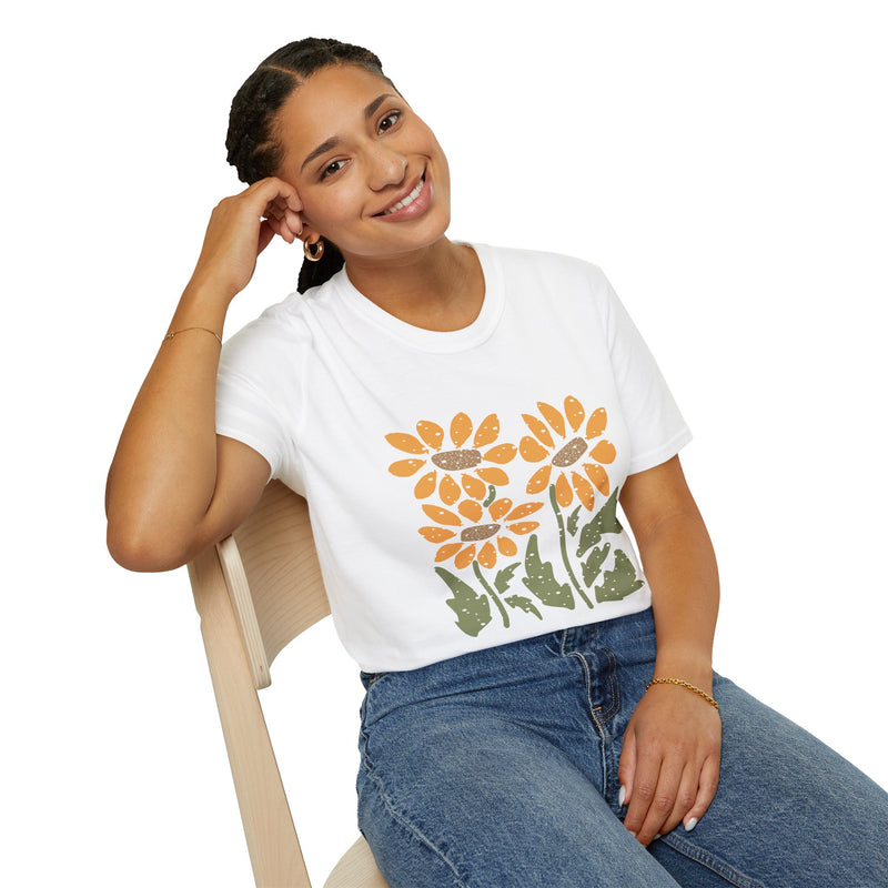 Sunflowers Unisex T-Shirt - Everyday Wear