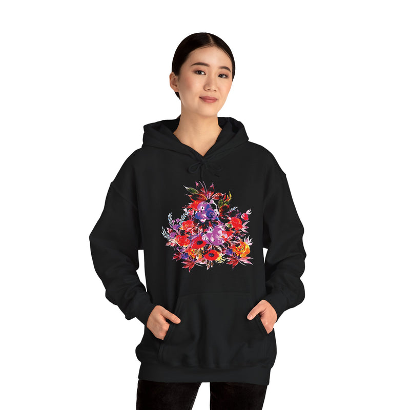 Minimal Floral Unisex Hoodie - Comfort & Style for Every Occasion