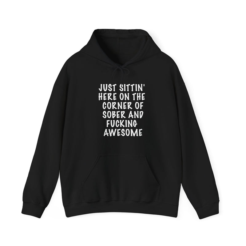 Sober Corner Unisex Hoodie - Comfort & Style for Every Occasion