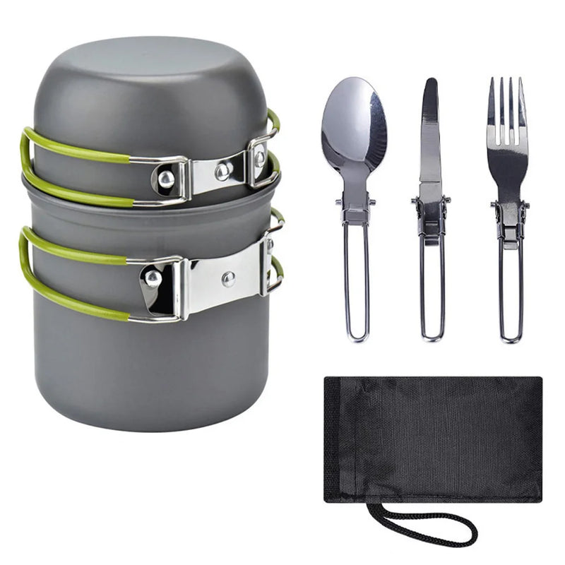 Travel Camping cookware kit