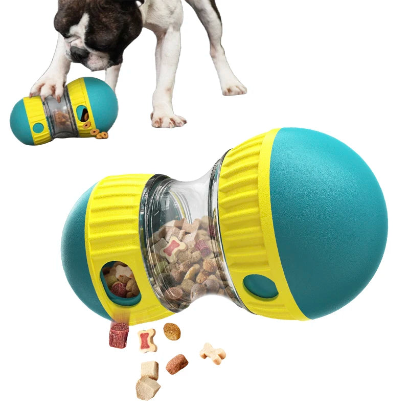 Dog Leaky Food Tumbler Toy