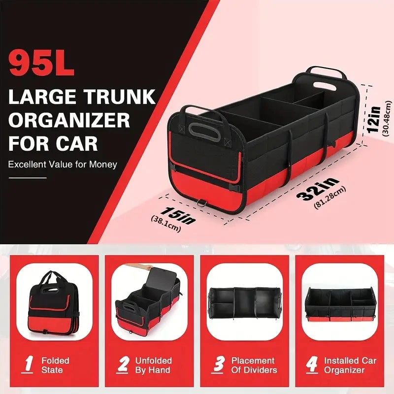 Car Universal Large Trunk Organizer