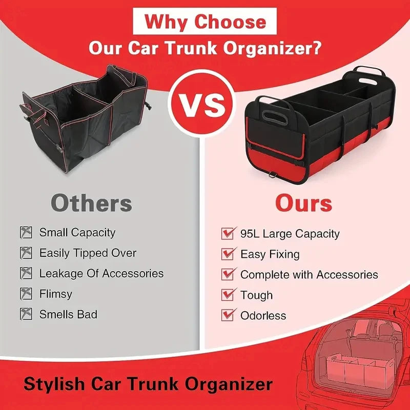 Car Universal Large Trunk Organizer