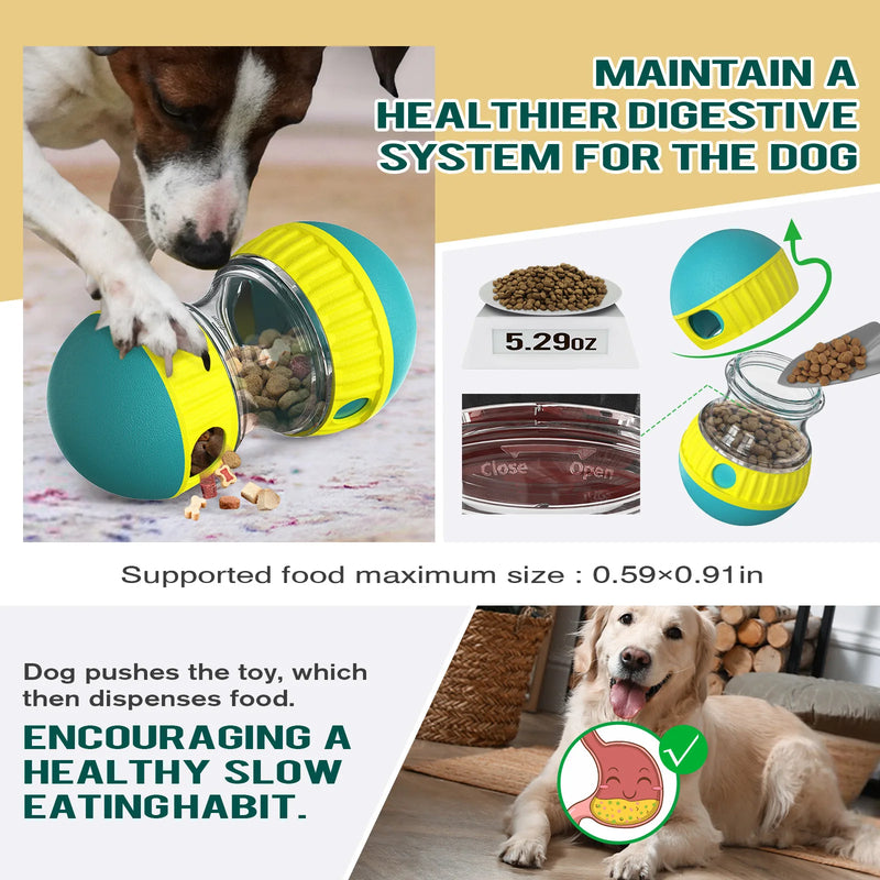 Dog Leaky Food Tumbler Toy