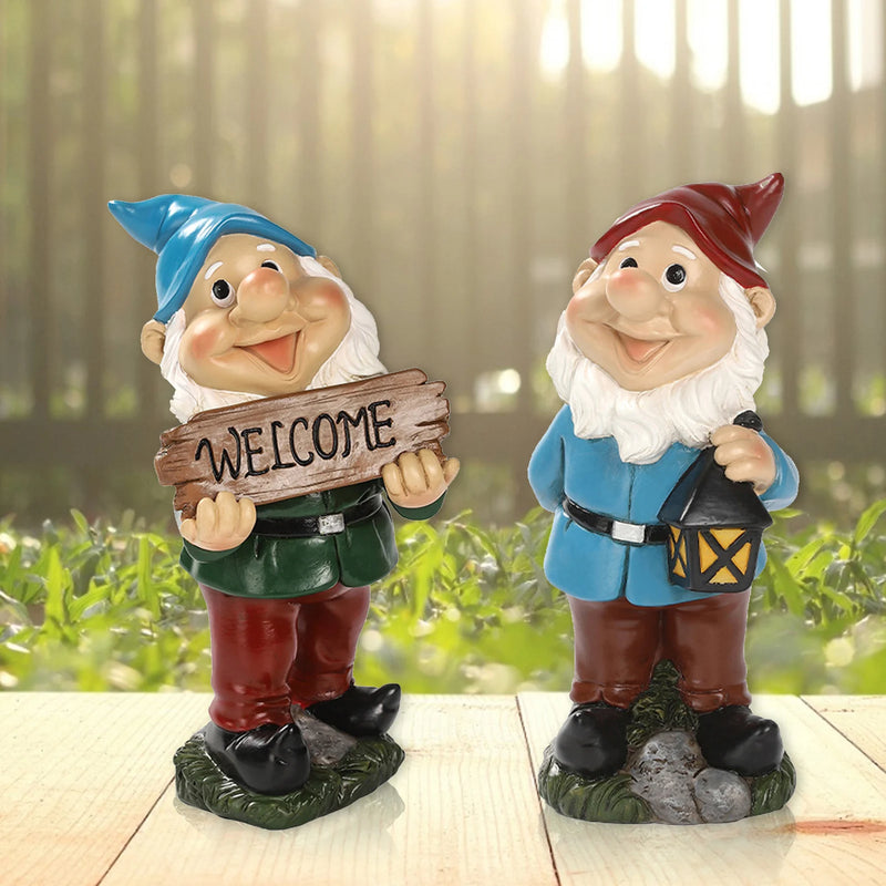 Funny Resin Garden Gnome Statue