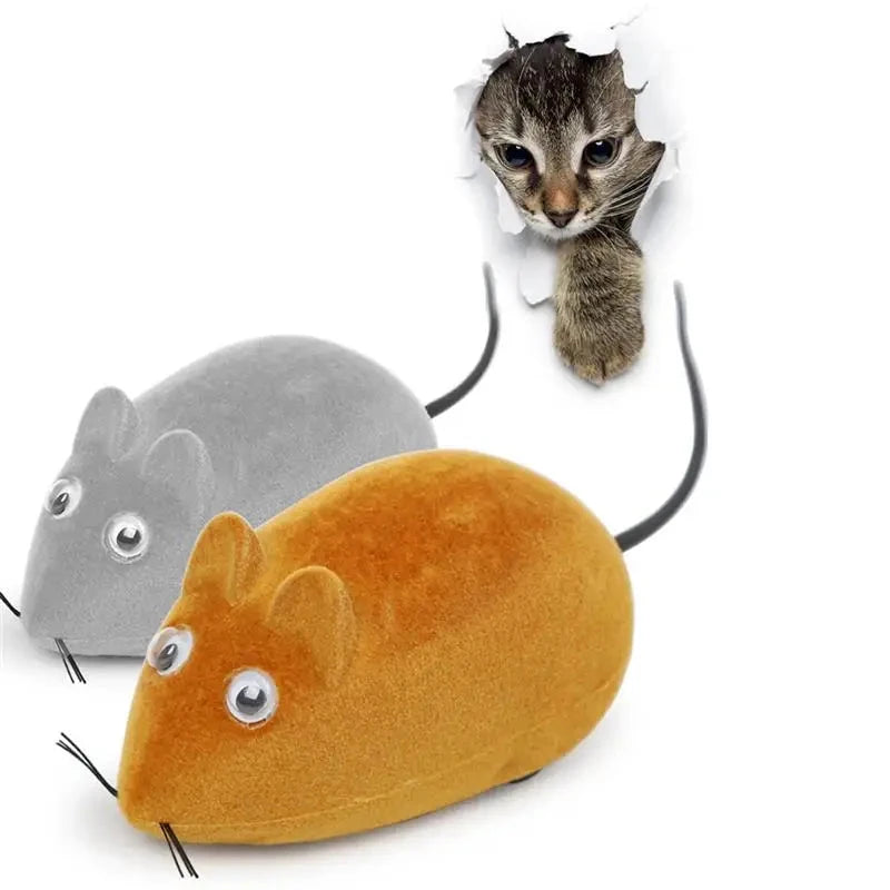 Cat Winding Mechanism Mouse Toy