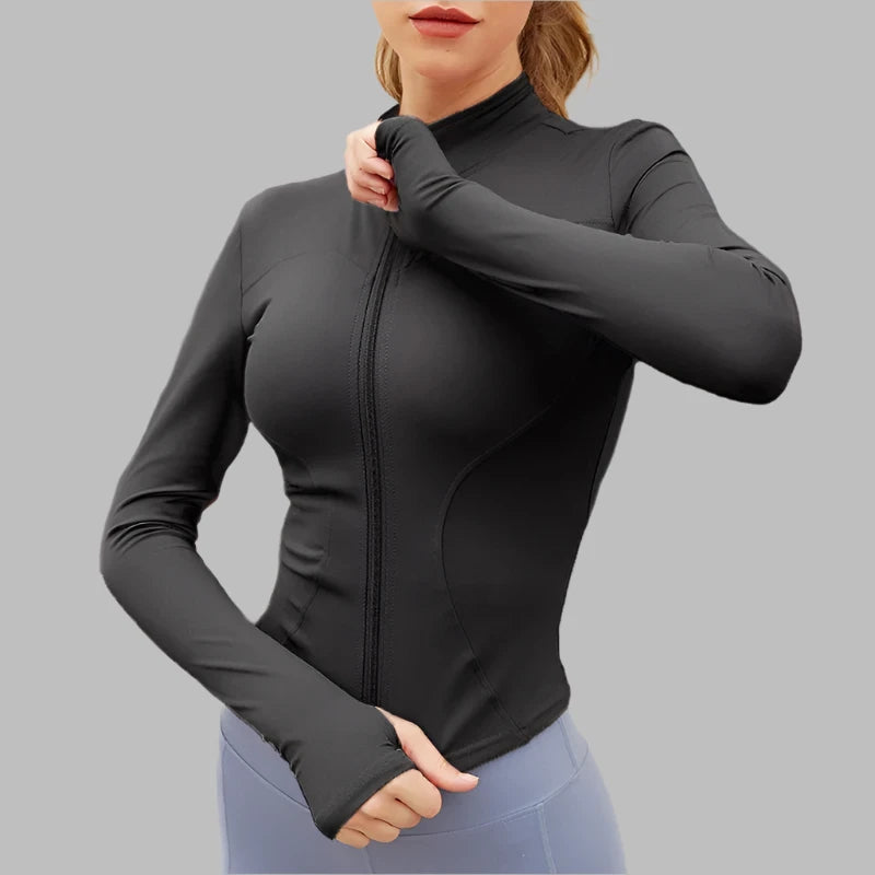 Women Long Sleeve Sports Jacket