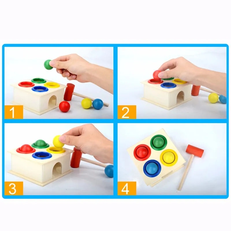 Kids 3D Ball Hammer Puzzles