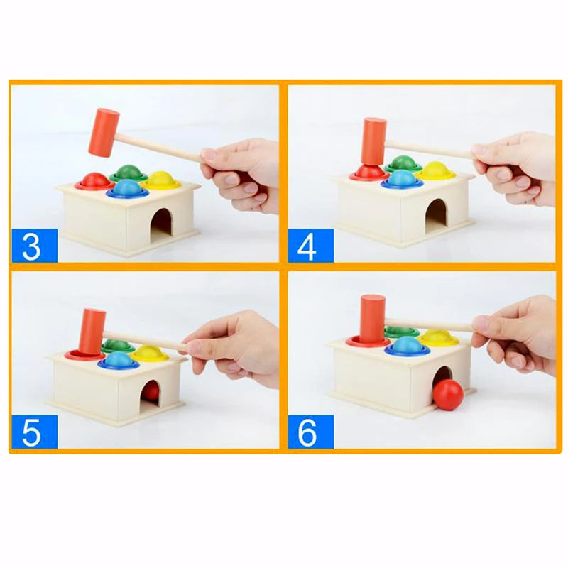 Kids 3D Ball Hammer Puzzles