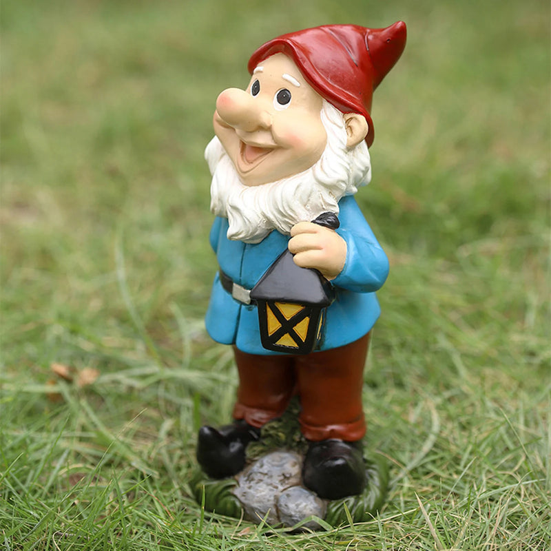 Funny Resin Garden Gnome Statue