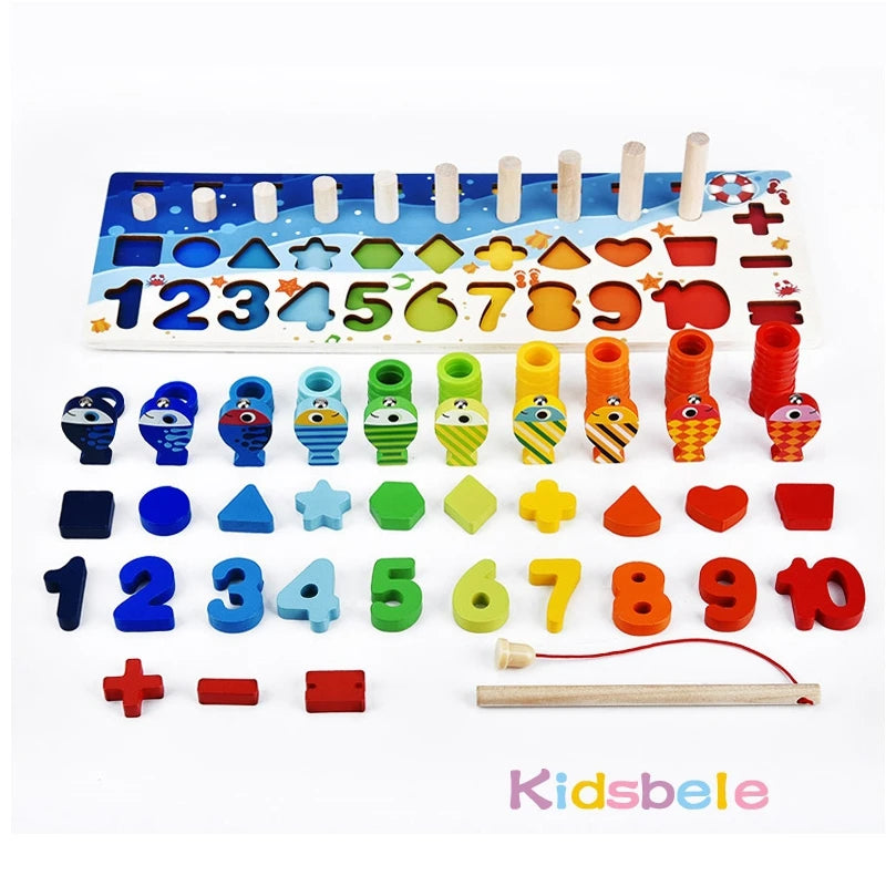 Kids Montessori Math Toy