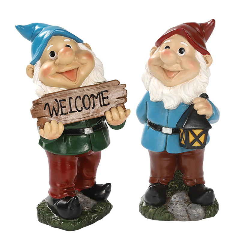 Funny Resin Garden Gnome Statue