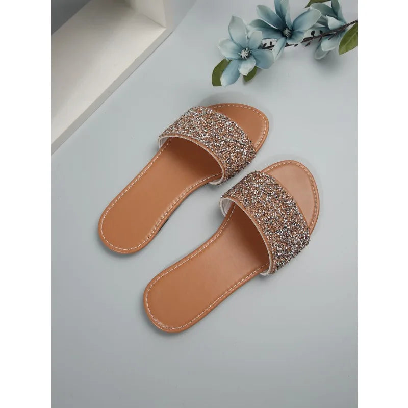 Glitter Bling Summer Slipper