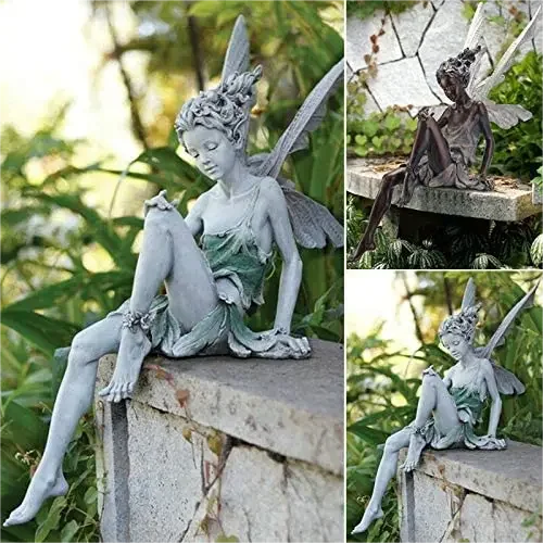 Garden Flower Fairy Sculpture