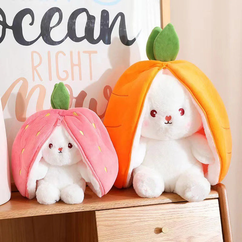 Kawaii Fruit Transfigured Bunny Plush Toy