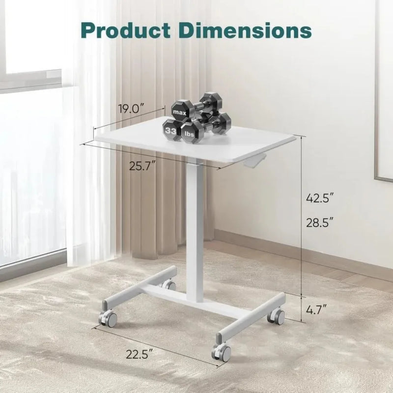 Portable Rolling Laptop Desk