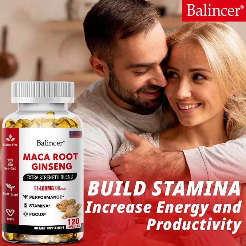 Organic Maca Root Energy Supplement