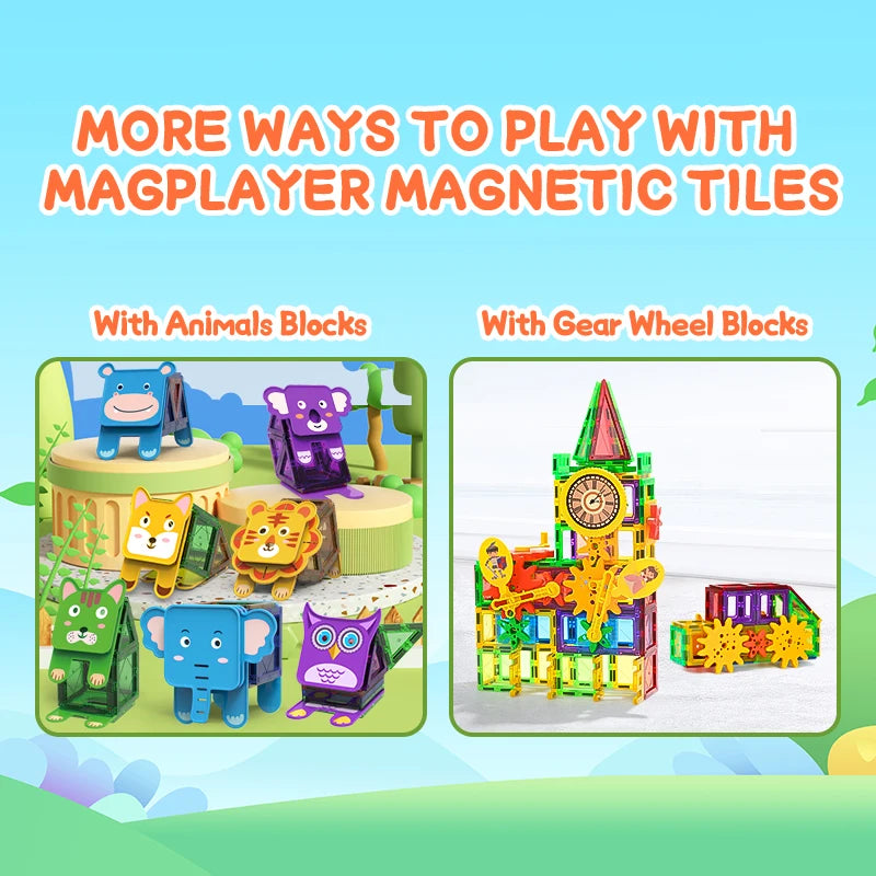 Kid Magnetic Building Blocks