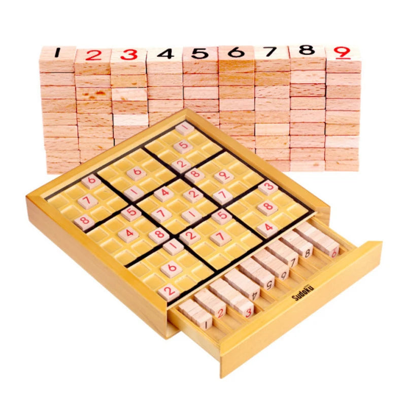 Kids Wooden Sudoku Board