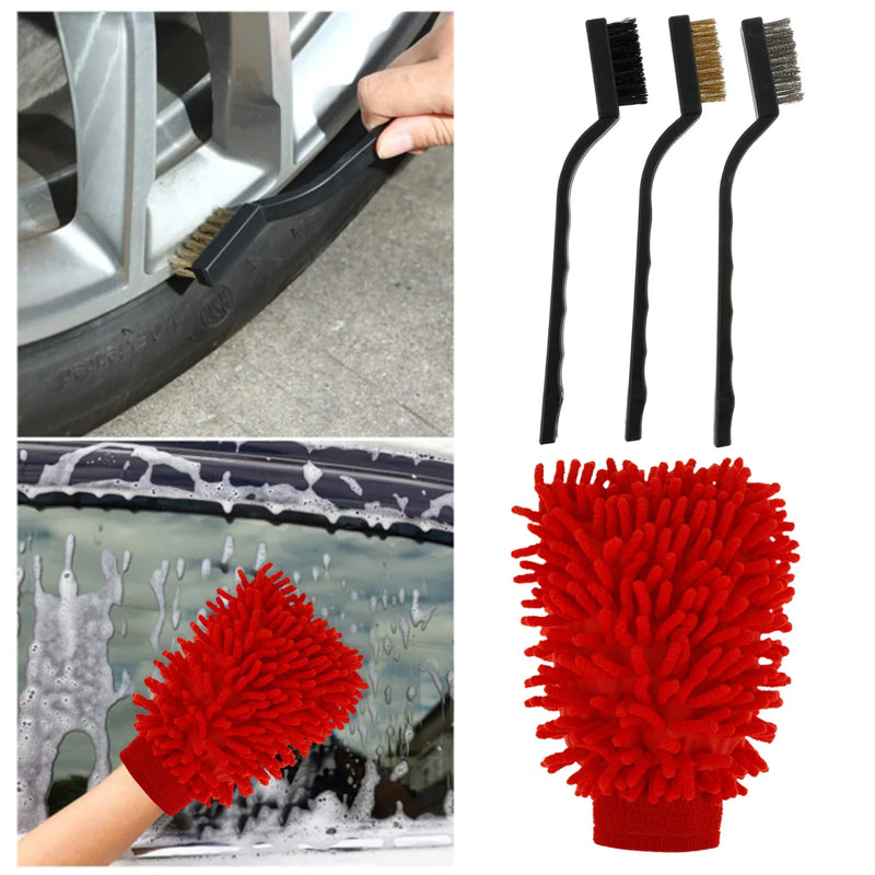 Car Wash Detailing Brush Set