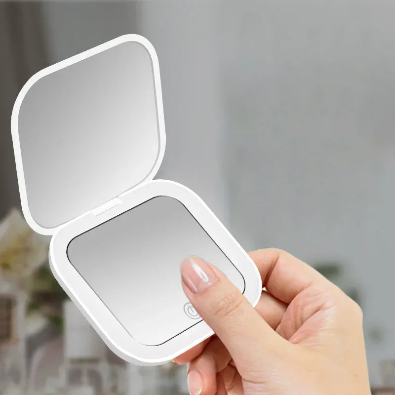 LED Compact Mirror