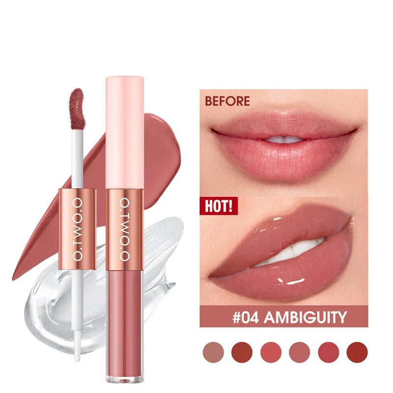 Double Head Lip Coat Lipstick