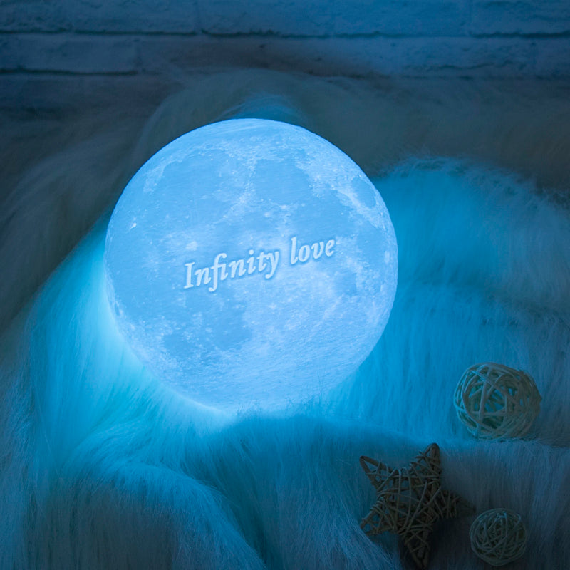 Customized 3D Printing Moon Lamp