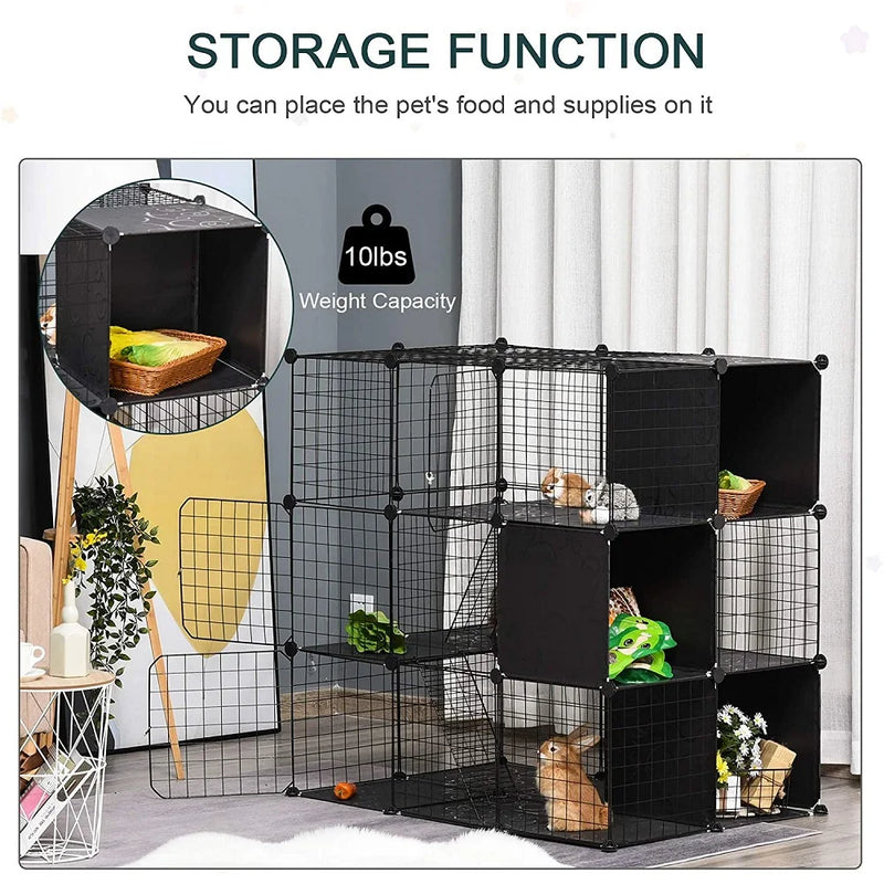 Pet Multi-functional Playpen Crate