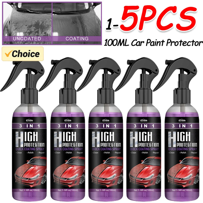 3 In 1 Car Ceramic Coating Spray