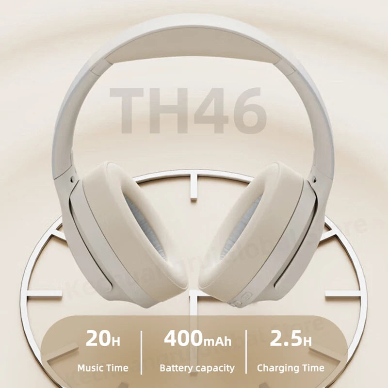 Th46 Wireless Bluetooth 5.4 Headphones