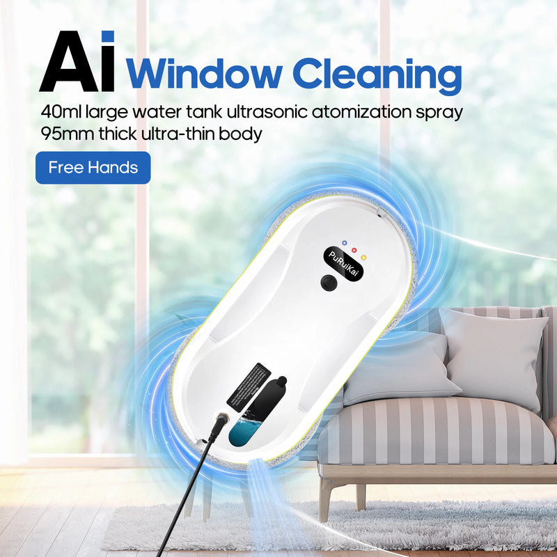 Window automatic cleaning robot