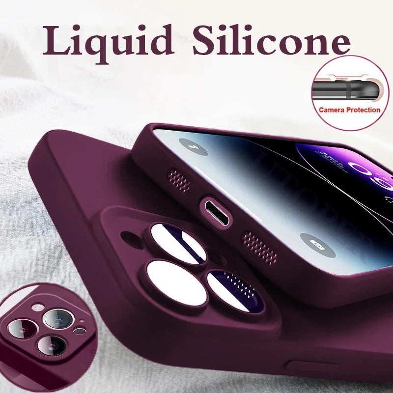 Fashion Liquid Silicone Phone Case