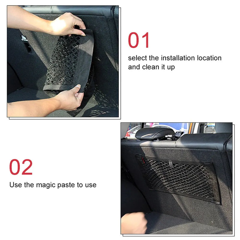 Car Trunk Seat Elastic String Net