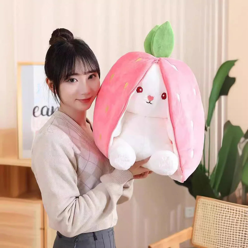 Kawaii Fruit Transfigured Bunny Plush Toy