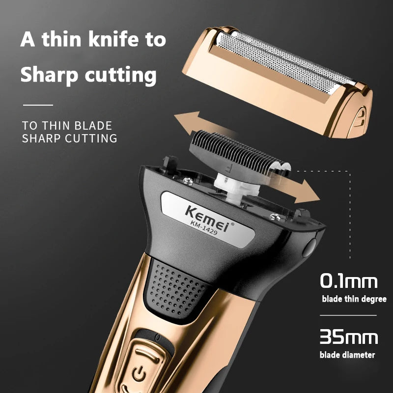 Powerful 3 In 1 Electric Shaver