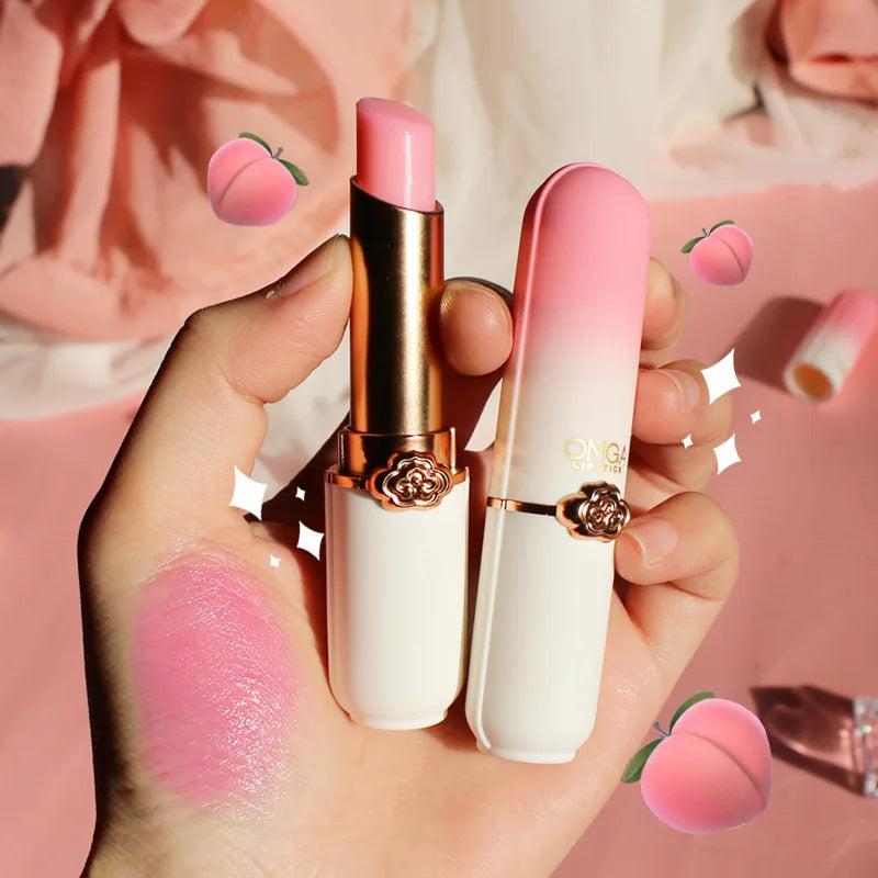 Peach Color Lip Balm