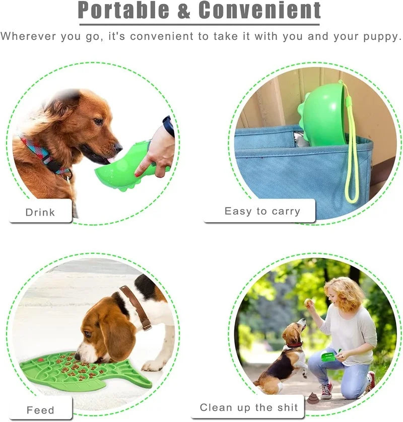 Dog 4-in-1 travel Food Dispenser