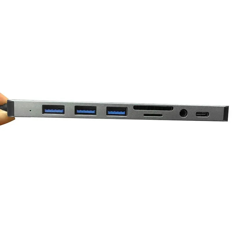 8 In 2 USB HUB With Splitter Card Reader