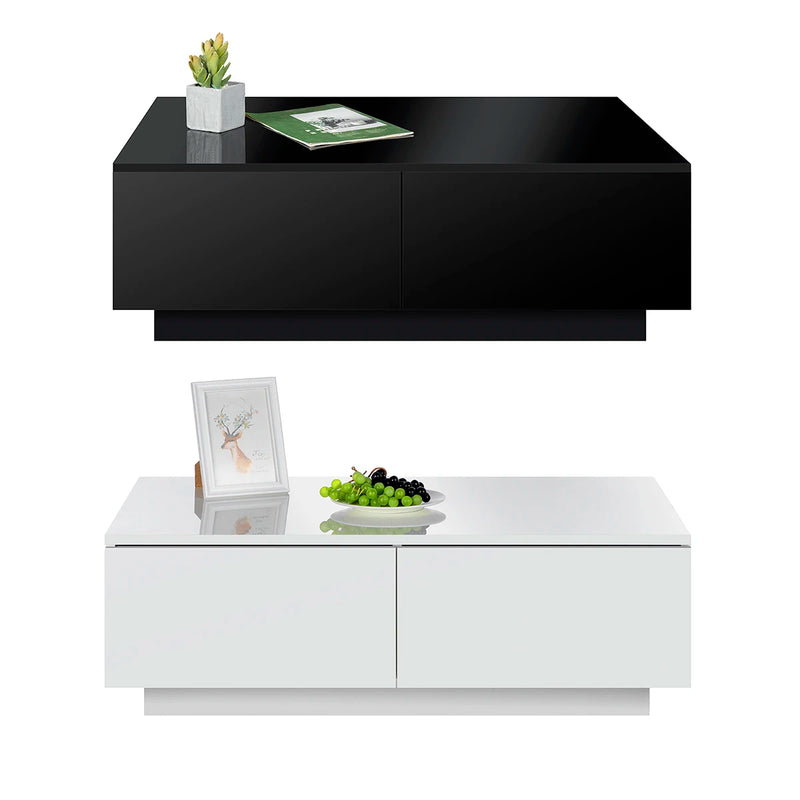 High Gloss RGB LED Coffee Table