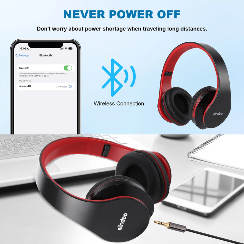 JH-812 Wireless Bluetooth Headphones