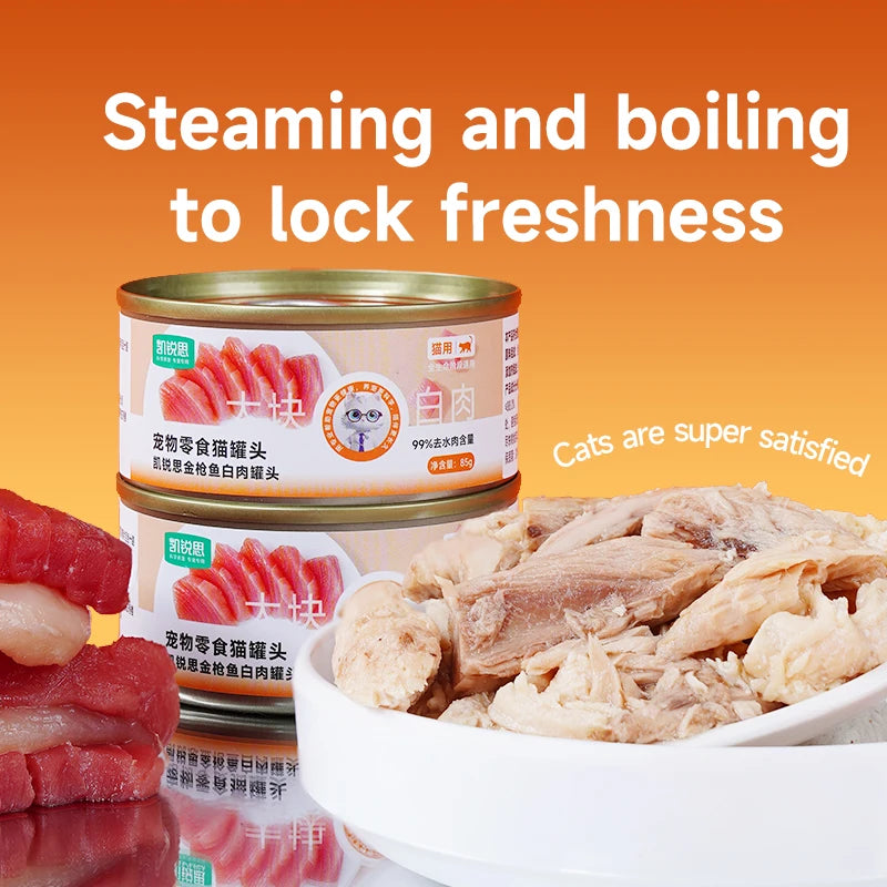 Cat Tuna white Meat Canned