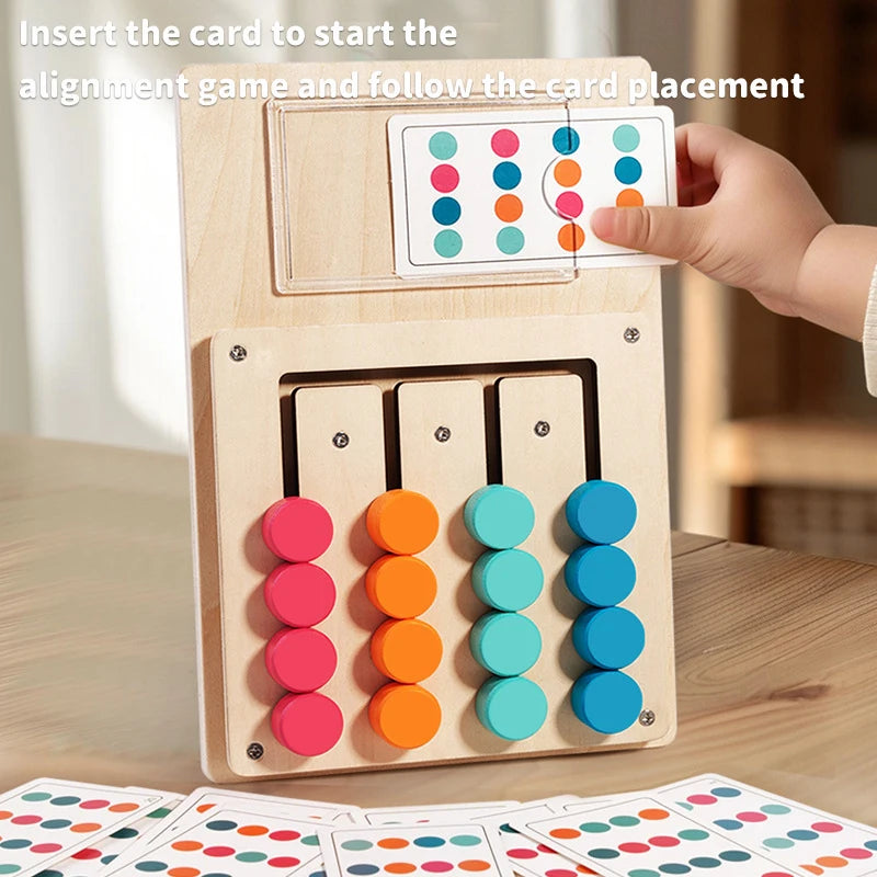 Color Shape Matching Game Board