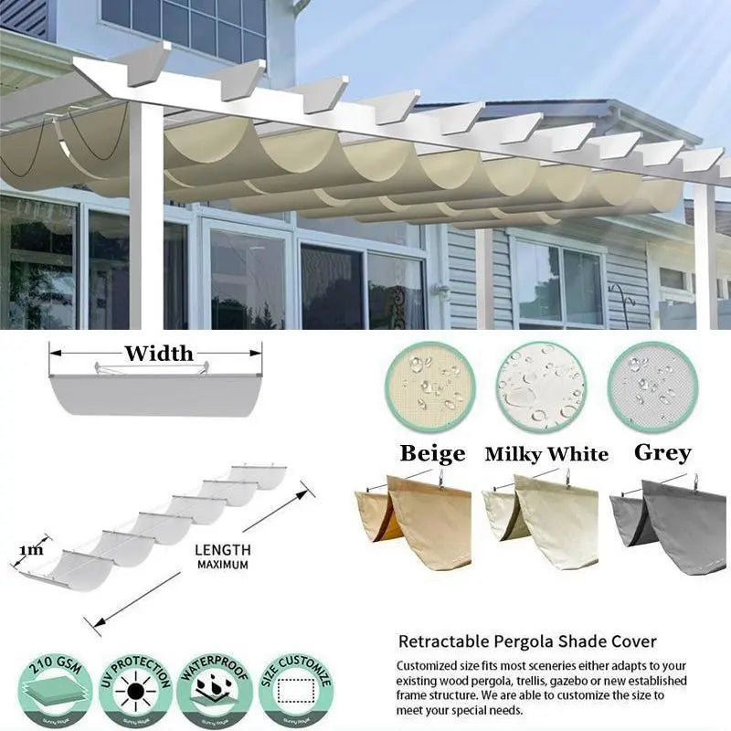 Anti-UV Telescopic Sun Shade Net