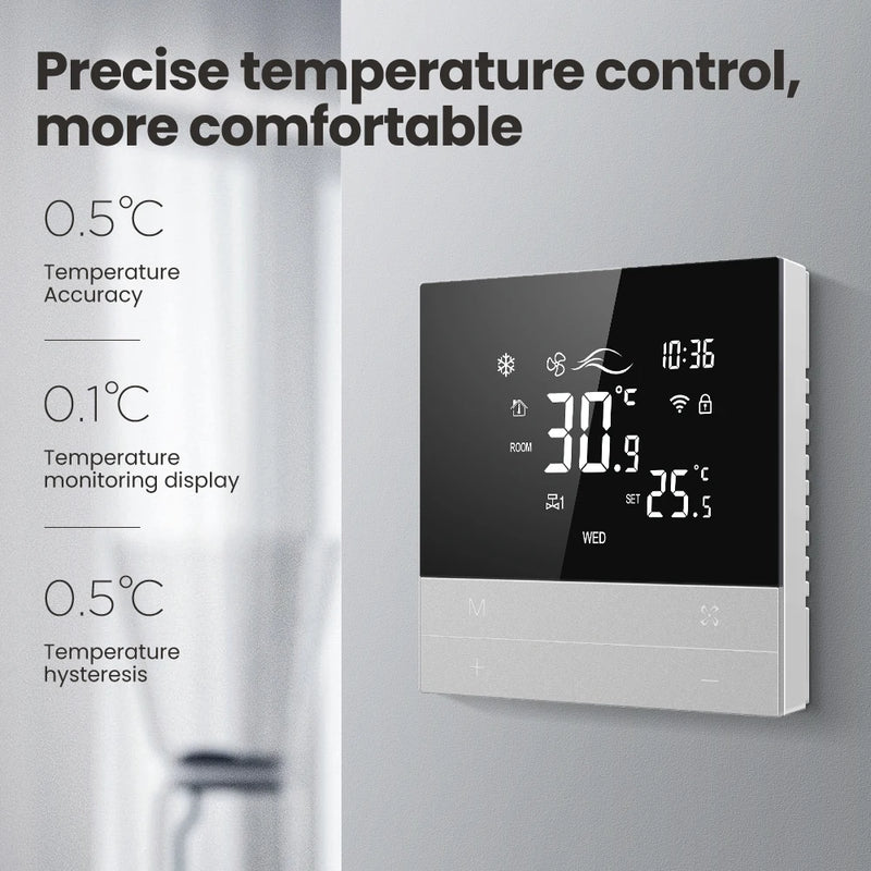 Smart Central Air Conditioning Thermostat