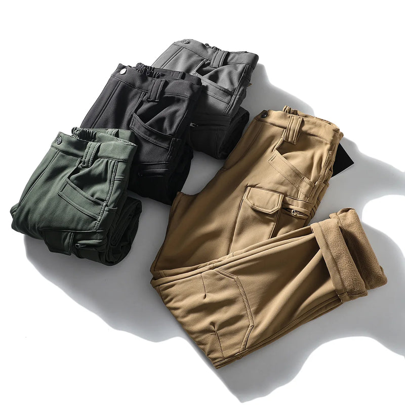 Waterproof Thick Wool Fleece Tactical Set