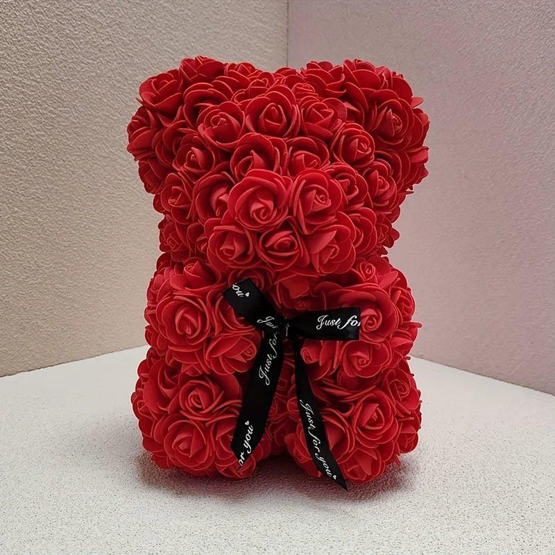 Rose Bear Artificial Foam Flowers