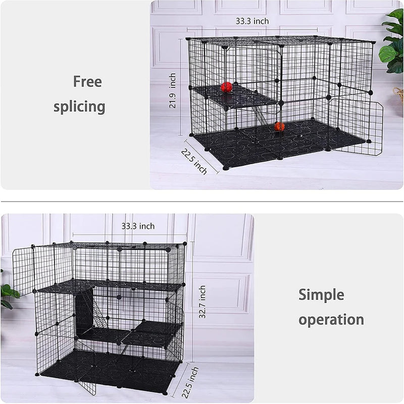 Pet Multi-functional Playpen Crate